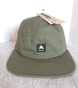 NUEVO Sombrero Burton Cordova Correa Ajustable 5 Paneles Verde Ejército Envío desde EE. UU.  - Imagen 1 de 9
