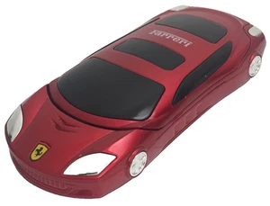 Newmind MiRUSI F15 Red Mini Flip Sports Car Mobile Phone Used F1 - Picture 1 of 12