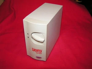 Belkin F1B024-V 2-Port Slim Switch Used Working 2-1 1-2 - Foto 1 di 2
