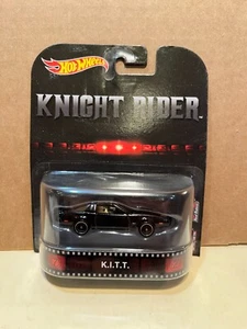1/64 Hot Wheels Retro 1982 Pontiac Trans AM K.I.T.T. KNIGHT RIDER NEGRO - Imagen 1 de 2