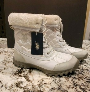 white polo boots
