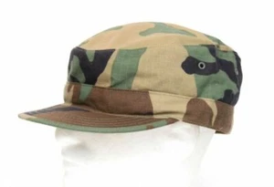 Military Issued Woodland Hot Weather Patrol Cap-NEW - Picture 1 of 1