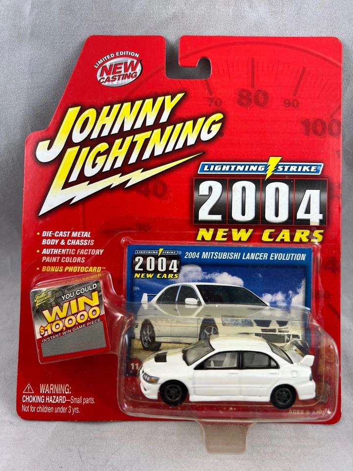 Johnny Lightning White Lightning 2004 Mitsubishi Lancer Evolution - Image 1 of 1