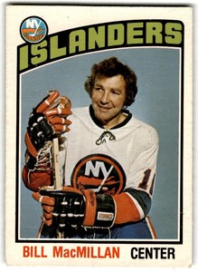 1976-77 O-Pee-Chee Bill MacMillan #312 New York Islanders