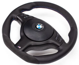 Volant cuir BMW E39 M5 X5 E46 ALCANTARA Echange standard - Imagen 1 de 5