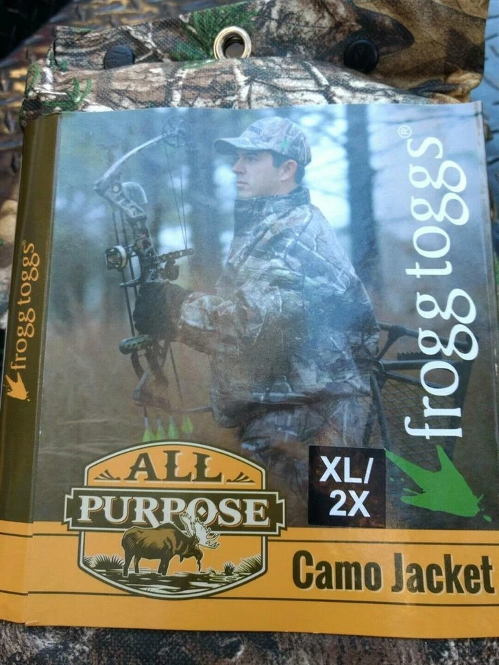 Frogg Toggs All Purposecamo Jacket Realtree Extra Ap62104 -54 XL XXL