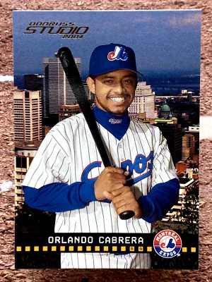 2004 Donruss Studio Orlando Cabrera #122 - Image 1 of 2