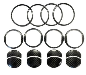 Fit All Lamborghini Murcielago 01-10 Carbon Fiber A/C AC Vent Cover kit (4 Pcs) - Picture 1 of 12