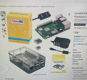 2 Brand New unopened Raspberry Pi 3 kits - Afbeelding 1 van 3