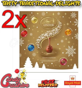Lindt LINDOR Surtido MINI Trufa Navidad Adviento Calendario 109g - Imagen 1 de 1