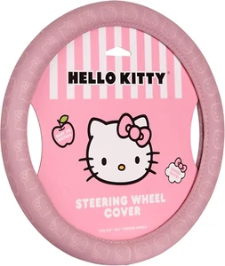 Hello Kitty Steering Wheel Cover, Official Sanrio Car Steering Wheel Cover with - Picture 1 of 12