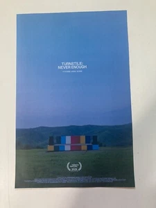 Turnstile Never Enough Visual Album Movie Poster 17x11 Ships Asap - Picture 1 of 3
