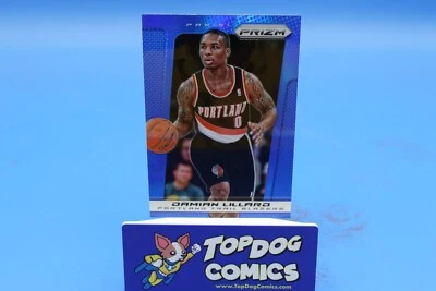 2013-14 Prizm Damian Lillard #19 Blue Prizm SP 2nd Year - Image 1 of 2
