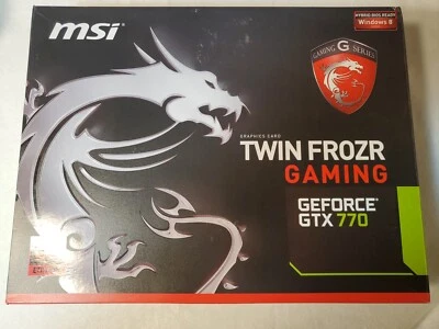 MSi Graphics Card Twin Frozr GTX 770 OC Edition  Brand New In Box - Image 1 of 4