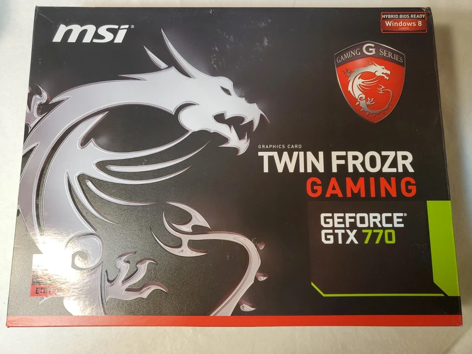 MSi Graphics Card Twin Frozr GTX 770 OC Edition  Brand New In Box - Image 1 of 4
