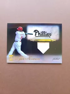 2009 Topps Tribute Relics Black Refractor/50 Ryan Howard Bat #50 - Imagen 1 de 4