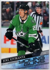 2020-21 Upper Deck #207 Joel Kiviranta YG RC UD Young Guns Rookie