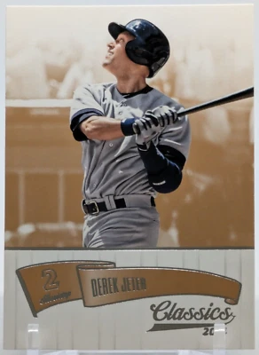 🔥 2014 Panini Classics #33 Derek Jeter - Yankees Legend 🌟HOF! - Image 1 of 2