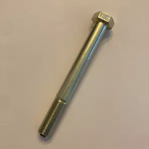 Bullone vite tappo testa esagonale giallo zinco grado 8 1/2"-20 x 4-1/2" grado 8 449360 Brighton - Foto 1 di 5