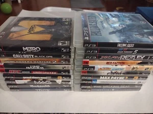 (19) Different PS3 / PlayStation 3 Video Game Lot - Picture 1 of 13