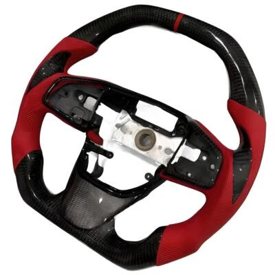 Fit For 2016-2021 HONDA CIVIC TYPE-R FK8 Carbon Fiber Steering Wheel - Изображение 1 из 4