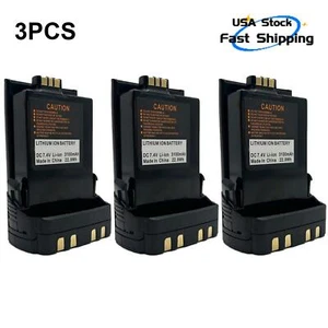 3PCS NNTN7038 3100mAh Li-ion Battery For APX6000 APX7000 APX8000 Radio - Picture 1 of 6