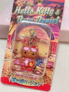 Sanrio Hello Kitty ciondolo zip mascotte sole marrone chiaro Chigasaki Kanagawa Giappone locale - Foto 1 di 3