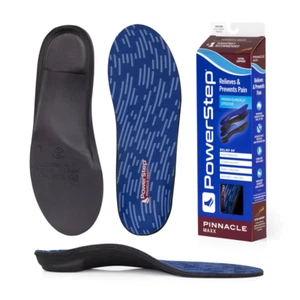 Powerstep Pinnacle Maxx Full Length Insoles Arch Supports Orthotics - Picture 1 of 6