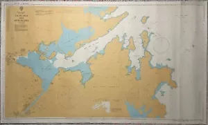 Rare Admiralty Chart Map 1915 Hong Kong Tai Po Hoi And Approaches 1987 - Picture 1 of 13