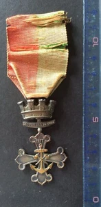 France - Superbe  et Rare Médaille de Sauveteurs du Nord - 1877 - Imagen 1 de 2