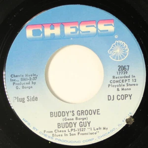 BUDDY GUY: buddy's groove / she suits me to a tee CHESS 7" Single 45 RPM - Picture 1 of 2