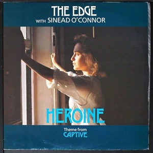 The Edge (U2) with Sinead O'Connor - Heroine -original 12" record [NHB1-006] UK - Picture 1 of 5