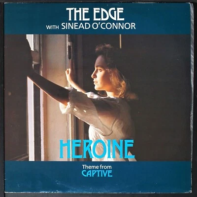 The Edge (U2) with Sinead O'Connor - Heroine -original 12" record [NHB1-006] UK - Image 1 of 4