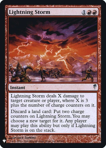 Mystery Booster - Lightning Storm - Foil - Image 1 of 1
