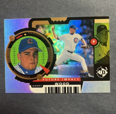 1998 Upper Deck UD3 Kerry Wood #201 - Image 1 of 2