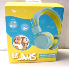 Helix Lil' Jams Headphones For Kids, Volume Limiting, Ages 3+, Brand New