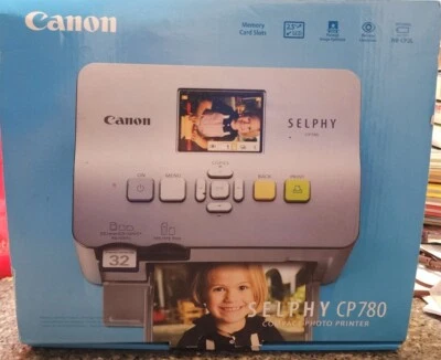  Silver Canon Selphy CP780 Compact Photo Printer - Image 1 of 4