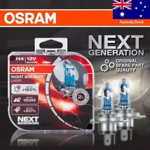 H4 472 OSRAM Night Breaker LASER +150% DuoBox NEXT GENERATION Bulb for HIGH BEAM - Picture 1 of 10