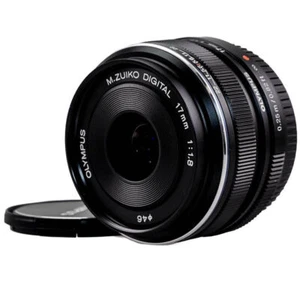 Olympus M.Zuiko Digital 17mm F/1.8 Wide Angle Lens For Micro Four Thirds Mount - Picture 1 of 5