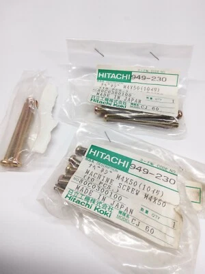 LOT OF 23 HITACHI 949-230 MACHINE SCREWS M4X50 (NEW)  - Image 1 of 4
