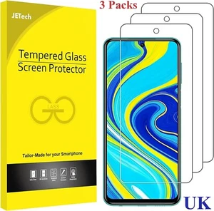 JETech Tempered Glass Film Screen Protector | Xiaomi Redmi Note 9S / Note 9 Pro - Picture 1 of 7