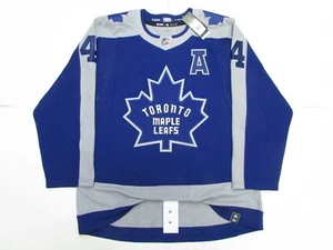 MORGAN RIELLY TORONTO MAPLE LEAFS AUTHENTIC ADIDAS REVERSE RETRO HOCKEY JERSEY - Picture 1 of 6