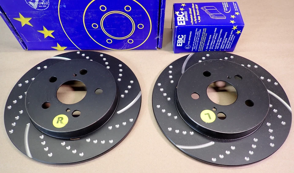 EBC S5KR1310 Stage-5 Superstreet Brake Kit, Rear for Toyota Corolla Matrix - Image 1 of 4