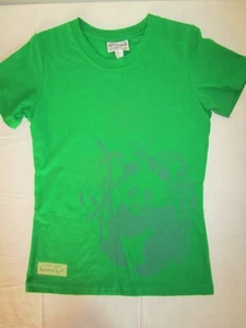 Little Brownie Bakers Originals Youth M Green Panda Short Sleeve T-Shirt - Picture 1 of 9