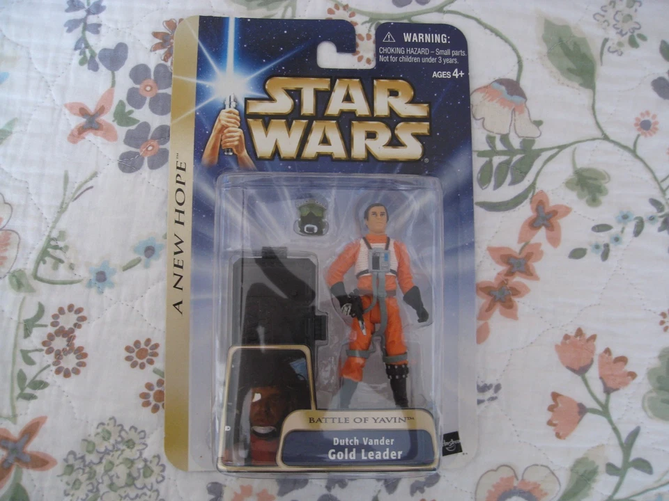 Star Wars A Hope Rebel Gold Leader Dutch Vander Battle of Yavin Hasbro