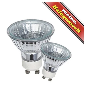 10x Halogen-Leuchtmittel GU10 20W-35W-50W 230V Halogen-Strahler Lampe Fassungen - Bild 1 von 14