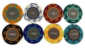 Stealth Casino Royale Suave 14 gramos Juego de Chips de Póquer Muestra Paquete Nuevo y Exclusivo - Imagen 1 de 2