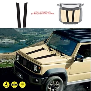 2 Adesivi compatibili SUZUKI JIMNY cofano 2 strisce - Imagen 1 de 1