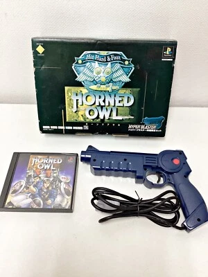 Playstation 2 Horned Owl Konami Hyperblaster Light Gun Japan DHL 1 week to USA - Image 1 of 4
