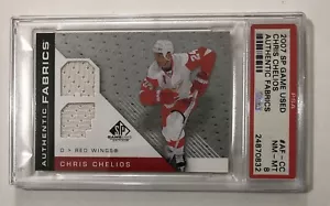 2007-08 SP Game Used Edition Authentic Fabrics Chris Chelios #AF-CC HOF - Picture 1 of 2